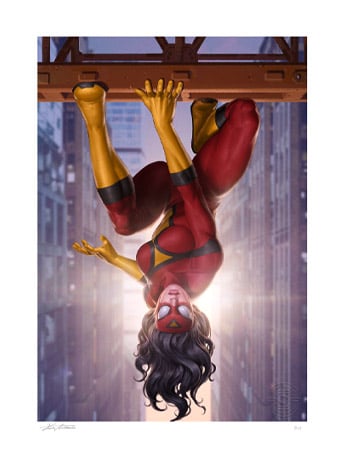 Marvel Comics Spider-Woman Art Print Gallery Image 2