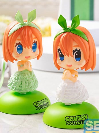 The Quintessential Quintuplets Chubby Collection Yotsuba Nakano Figure Set Gallery Image 2