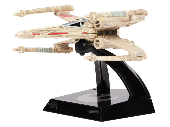 Star Wars Hot Wheels Starships Select X-Wing Fighter (Red Five) Gallery Image 1
