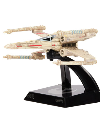 Star Wars Hot Wheels Starships Select X-Wing Fighter (Red Five) Gallery Image 2