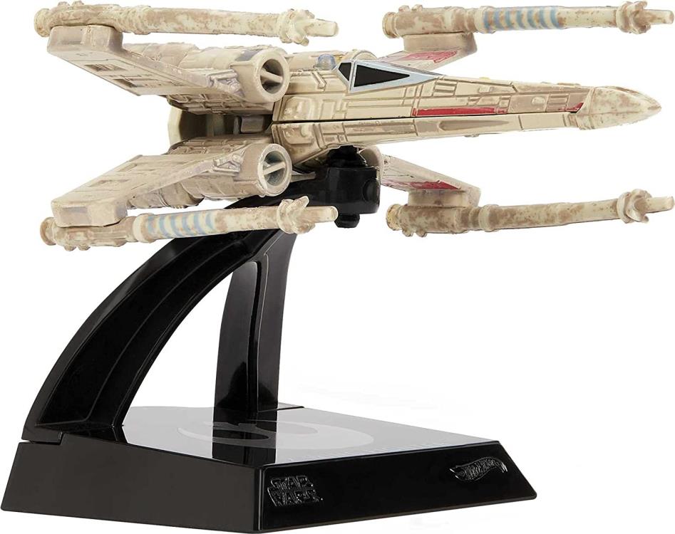 Star Wars Hot Wheels Starships Select X-Wing Fighter (Red Five) Gallery Image 4