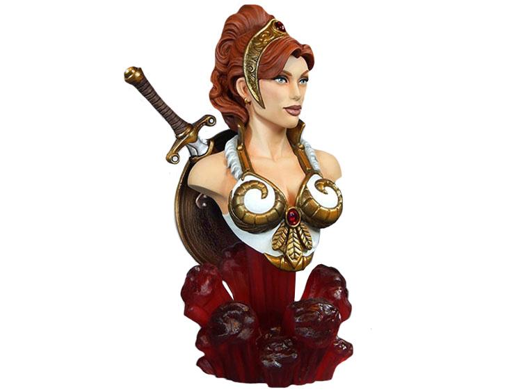Masters of the Universe 1/4 Scale Teela Bust Gallery Image 2