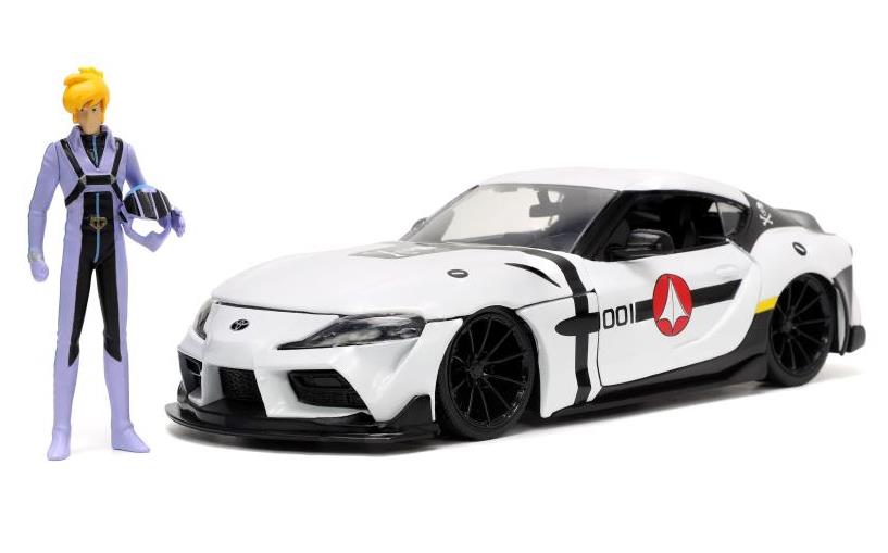 Robotech Hollywood Rides Die-Cast Roy Fokker & 1/24 Scale 2020 Toyota Supra HWR Gallery Image 5