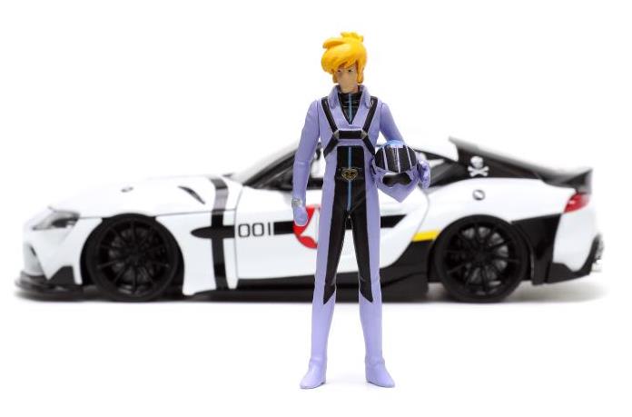 Robotech Hollywood Rides Die-Cast Roy Fokker & 1/24 Scale 2020 Toyota Supra HWR Gallery Image 3