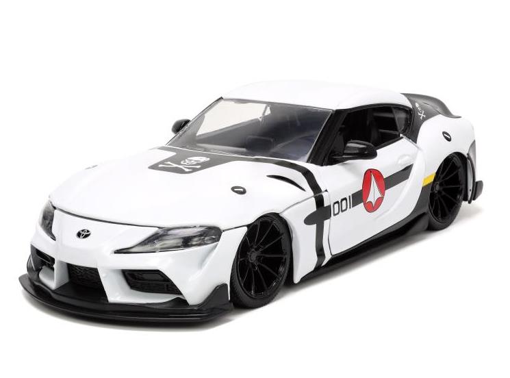Robotech Hollywood Rides Die-Cast Roy Fokker & 1/24 Scale 2020 Toyota Supra HWR Gallery Image 8