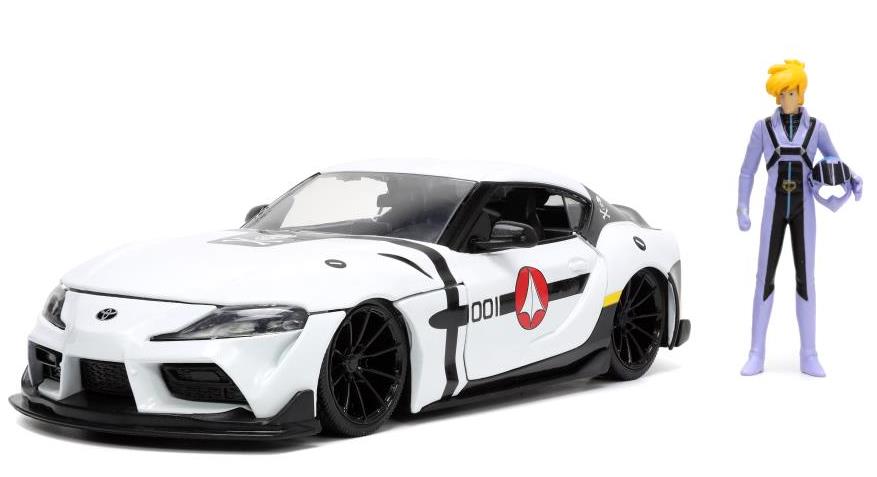 Robotech Hollywood Rides Die-Cast Roy Fokker & 1/24 Scale 2020 Toyota Supra HWR Gallery Image 4