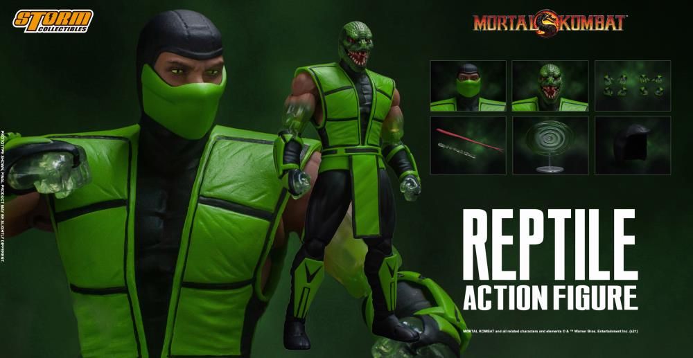 Mortal Kombat VS Series Reptile 1/12 Scale BBTS Exclusive Action