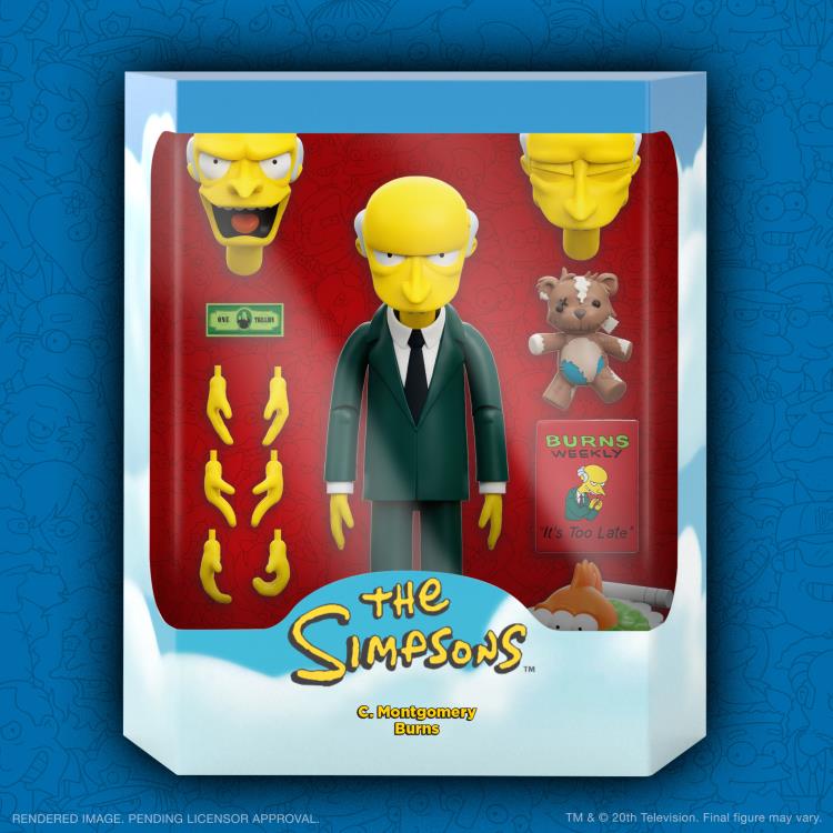 The Simpsons ULTIMATES! Montgomery Burns Action Figure Gallery Image 5