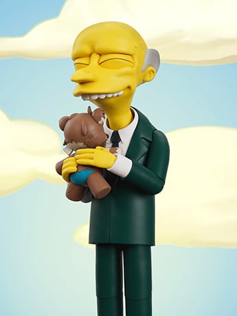 The Simpsons ULTIMATES! Montgomery Burns Action Figure Gallery Image 2
