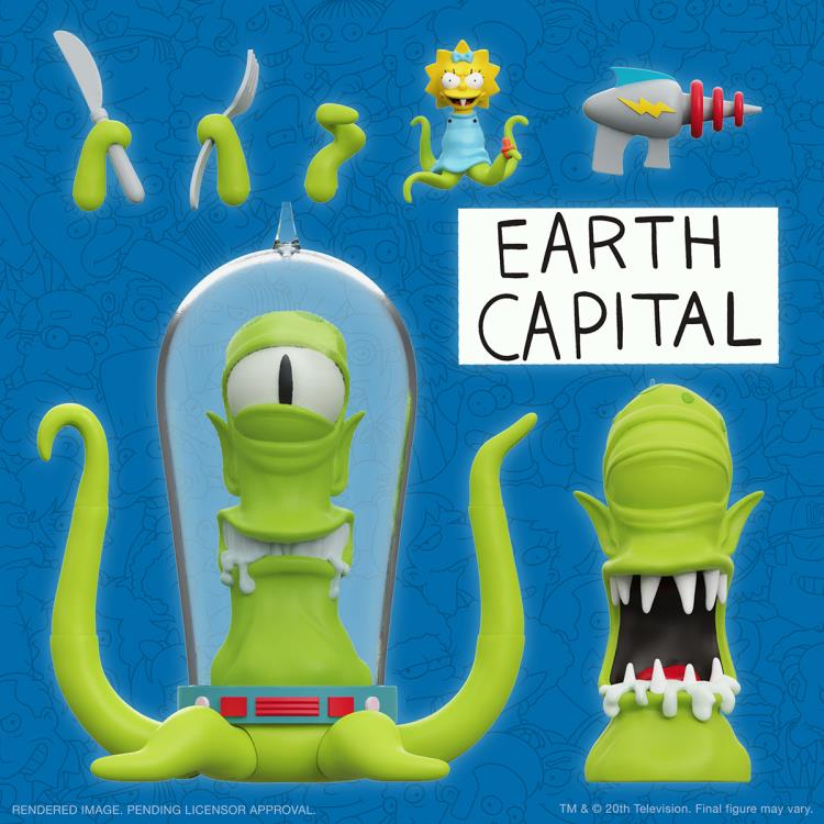 The Simpsons ULTIMATES! Kang Action Figure Gallery Image 4