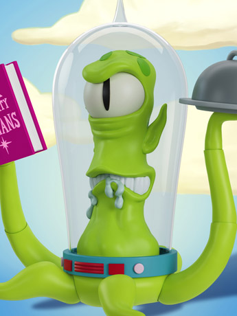 The Simpsons ULTIMATES! Kodos Action Figure Gallery Image 2