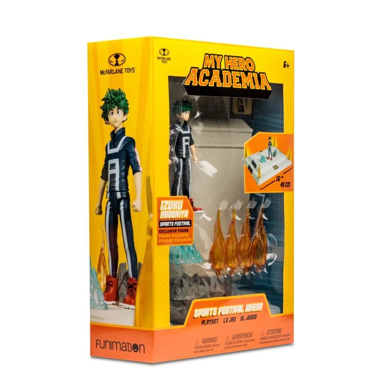 My Hero Academia Sports Festival Arena & Izuku Midoriya Playset Gallery Image 11