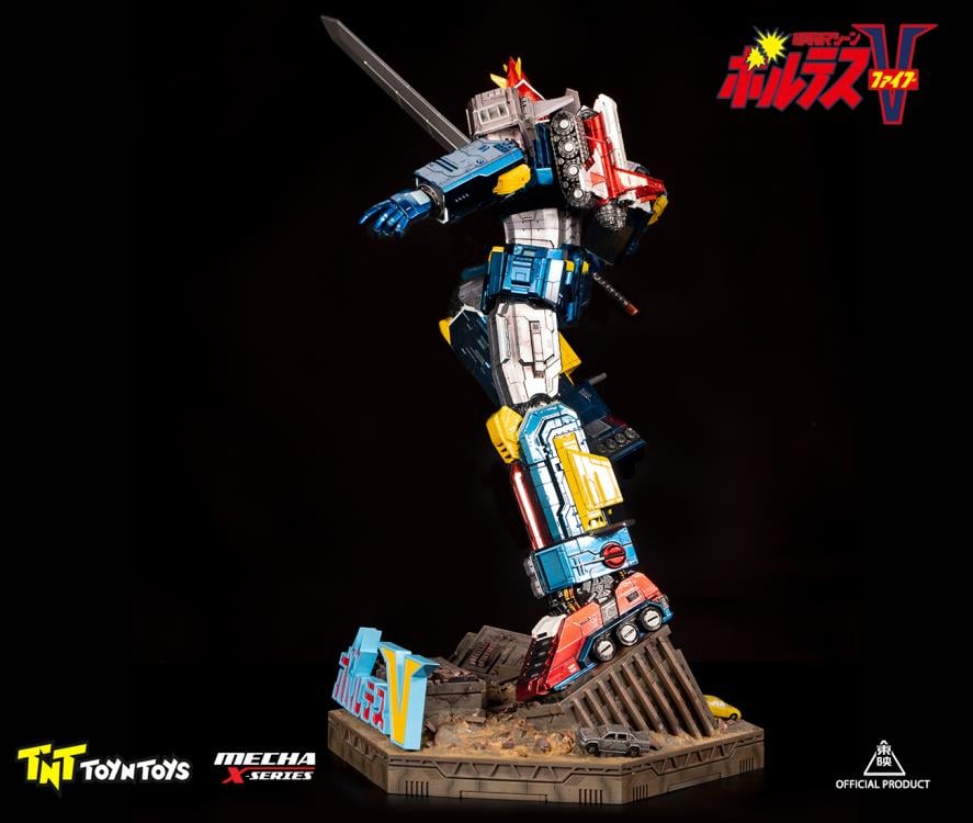その他 Voltes V 33cm- Overseas item magnet type Super Electromagnetic Machine Voltes V Limited Edition Statue