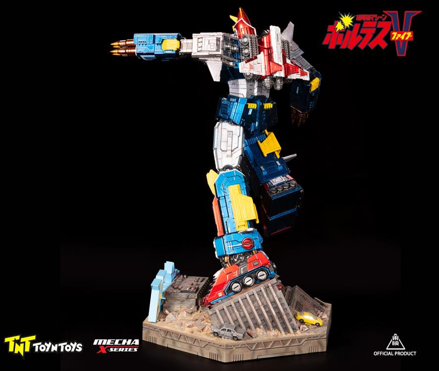 その他 Voltes V 33cm- Overseas item magnet type Super Electromagnetic Machine Voltes V Limited Edition Statue