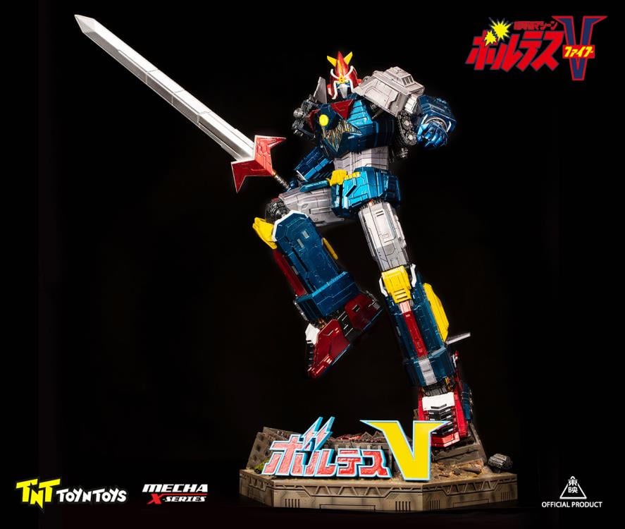 Super Electromagnetic Machine Voltes V Limited Edition Statue