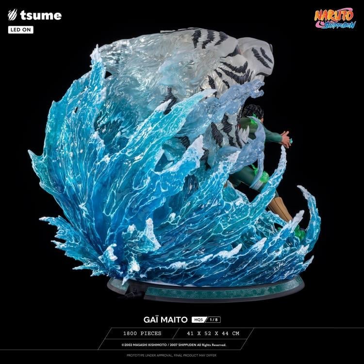Naruto: Shippuden HQS Gaï Maito 1/8 Scale Limited Edition Statue Gallery Image 15