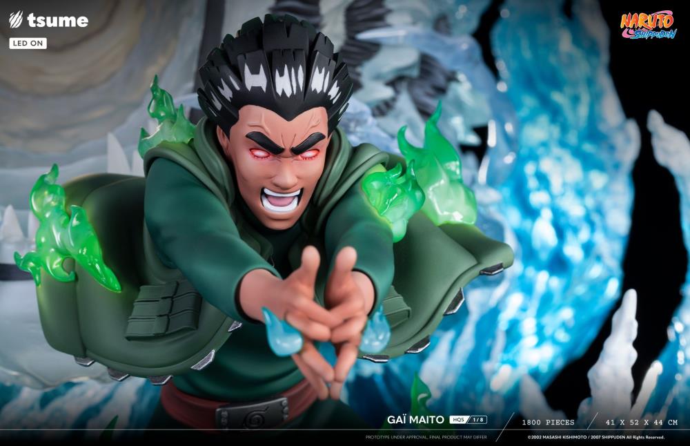 Naruto: Shippuden HQS Gaï Maito 1/8 Scale Limited Edition Statue Gallery Image 21