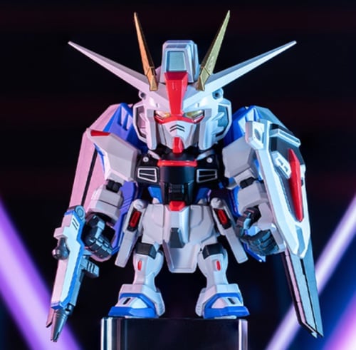Mobile Suit Gundam QMSV Mini Freedom Gundam Box of 8 Random Figures Gallery Image 4