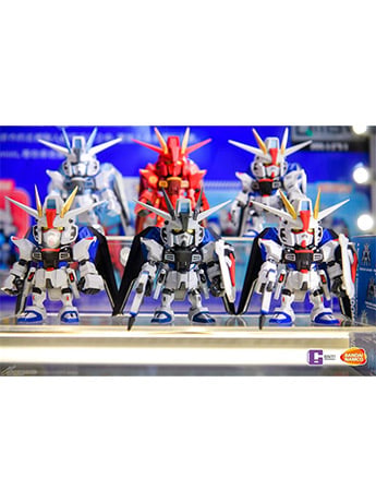 Mobile Suit Gundam QMSV Mini Freedom Gundam Box of 8 Random Figures