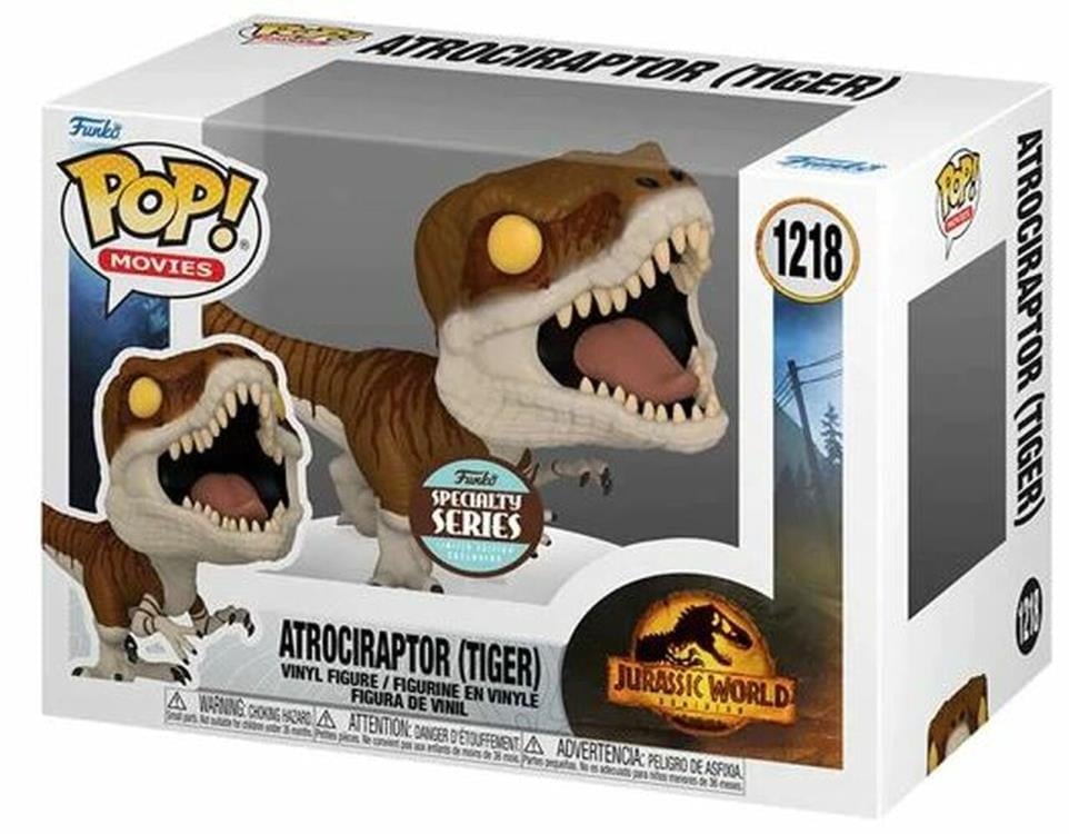 Pop! Movies: Jurassic World: Dominion Specialty Series - Atrociraptor (Tiger) Gallery Image 3