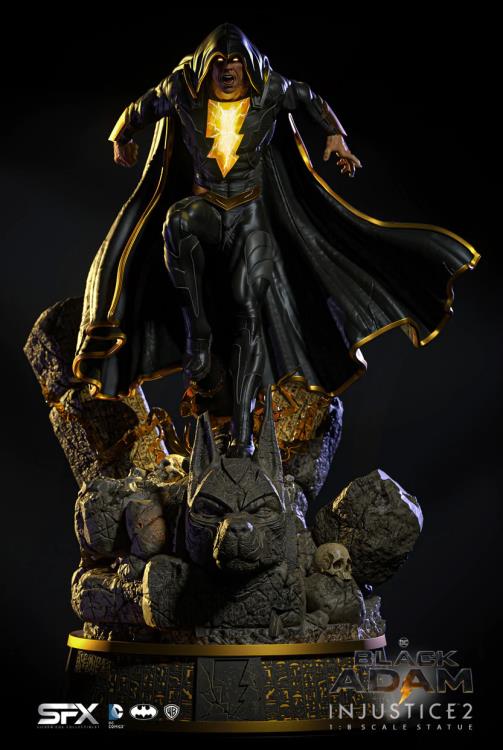 Injustice 2 Black Adam 1/8 Scale Limited Edition Statue Gallery Image 8