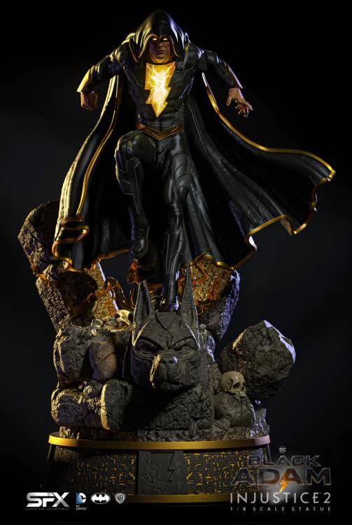 Injustice 2 Black Adam 1/8 Scale Limited Edition Statue Gallery Image 6