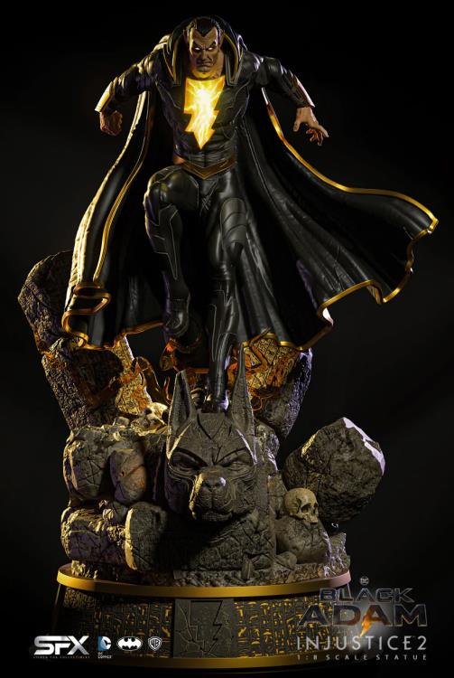 Injustice 2 Black Adam 1/8 Scale Limited Edition Statue Gallery Image 5