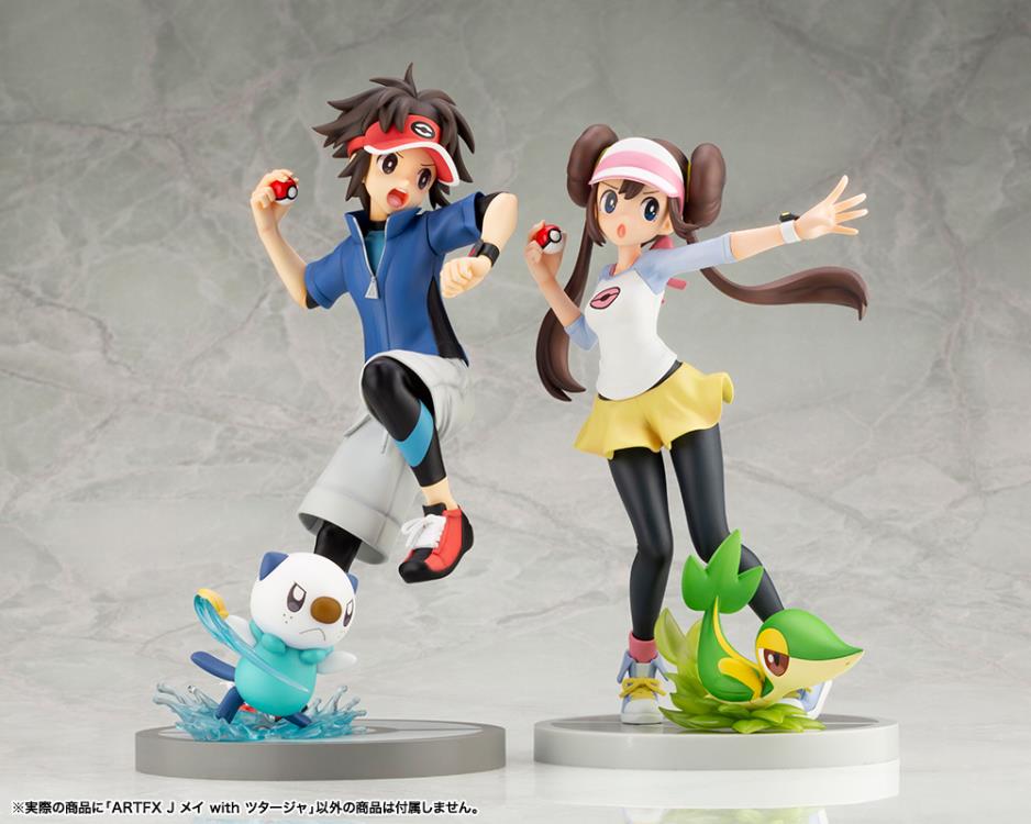 Pokemon ArtFX J Rosa with Snivy 1/8 Scale Figure Gallery Image 17