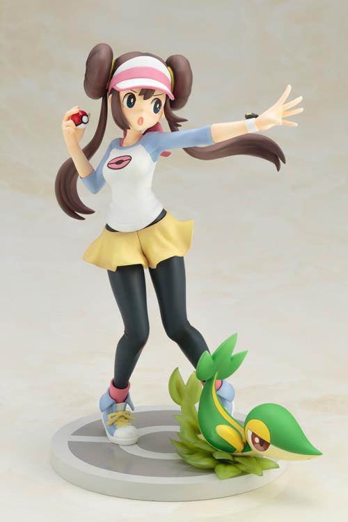 Pokemon ArtFX J Rosa with Snivy 1/8 Scale Figure Gallery Image 4
