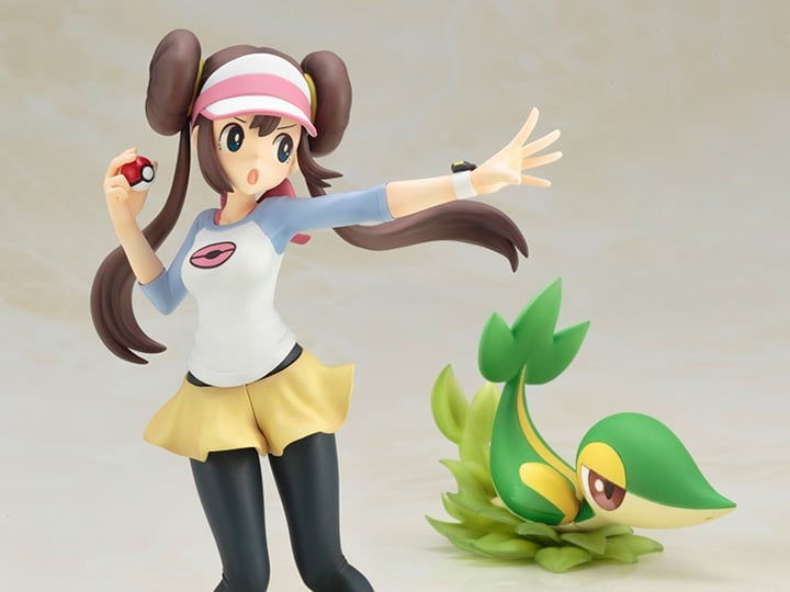 Pokemon ArtFX J Rosa with Snivy 1/8 Scale Figure Gallery Image 1