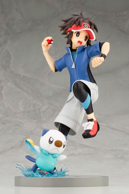 Pokemon ArtFX J Nate with Oshawott 1/8 Scale Figure Gallery Image 4