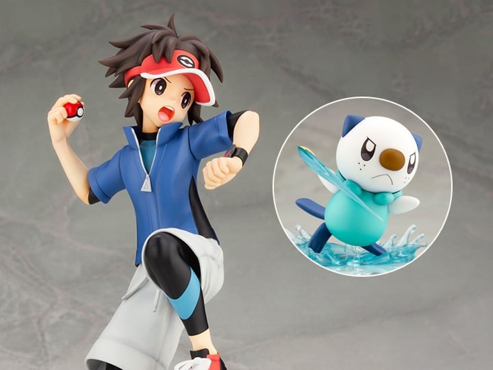 Pokemon ArtFX J Nate with Oshawott 1/8 Scale Figure Gallery Image 1