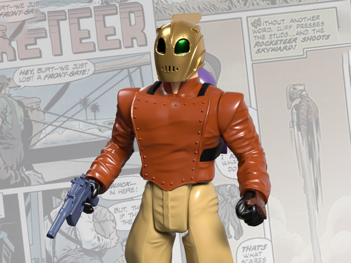 The Rocketeer Longbox Heroes The Rocketeer 5" BBTS Exclusive Figure Gallery Image 1