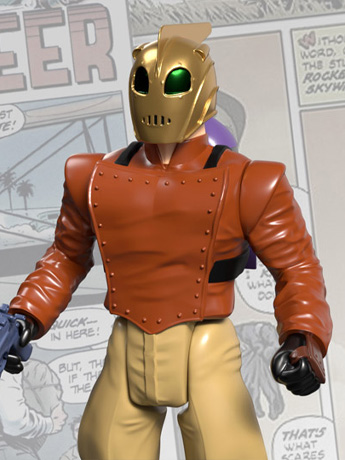 The Rocketeer Longbox Heroes The Rocketeer 5" BBTS Exclusive Figure Gallery Image 2