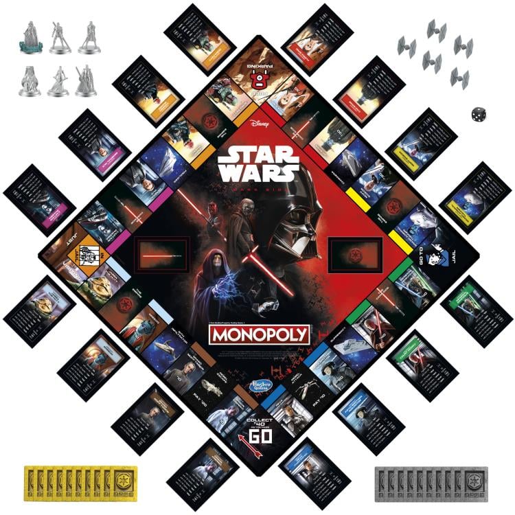 Monopoly: Star Wars: The Dark Side Edition Gallery Image 4
