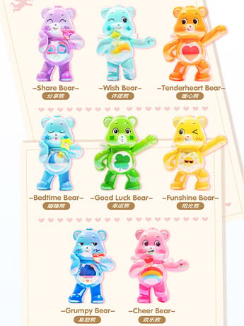 Care Bears: Unlock the Magic (In The Sky) Box of 8 Random Figures Gallery Image 2
