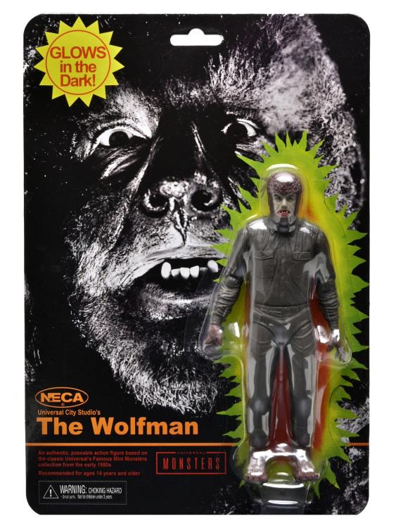Universal Monsters Retro Glow-In-The-Dark Set of 3 Figures