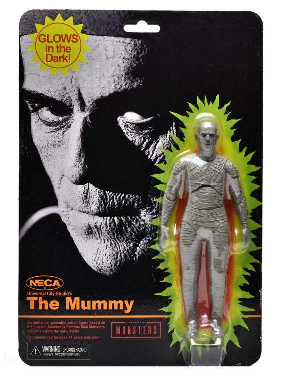 Universal Monsters Retro Glow-In-The-Dark Set of 3 Figures