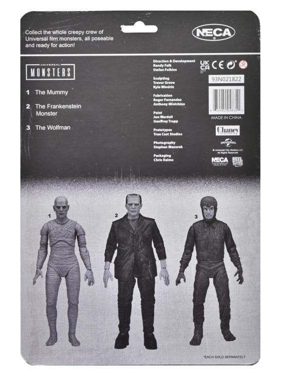 Universal Monsters Retro Glow-In-The-Dark Set of 3 Figures
