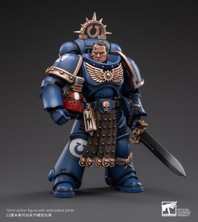 Warhammer 40K Ultramarines Veteran Sergeant Icastus 1/18 Scale Figure Gallery Image 8