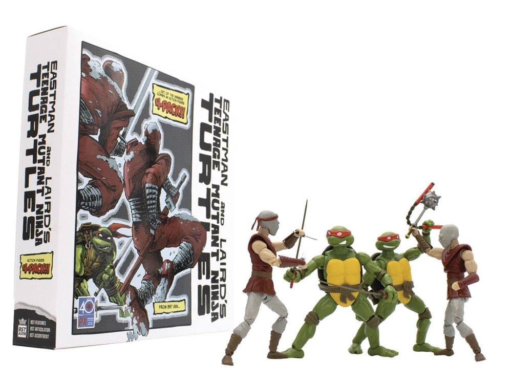 Teenage Mutant Ninja Turtles BST AXN PX Previews Exclusive Classic