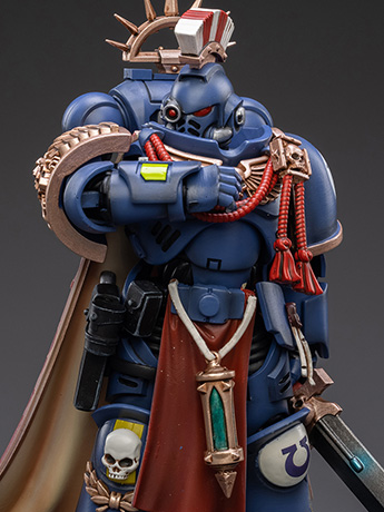Warhammer 40K Ultramarines Primaris Captain Sidonicus 1/18 Scale Figure Gallery Image 2
