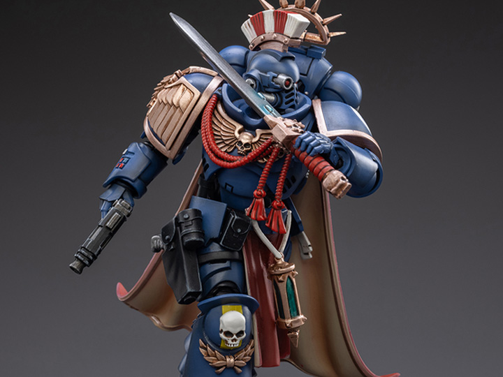 Warhammer 40K Ultramarines Primaris Captain Sidonicus 1/18 Scale Figure Gallery Image 1