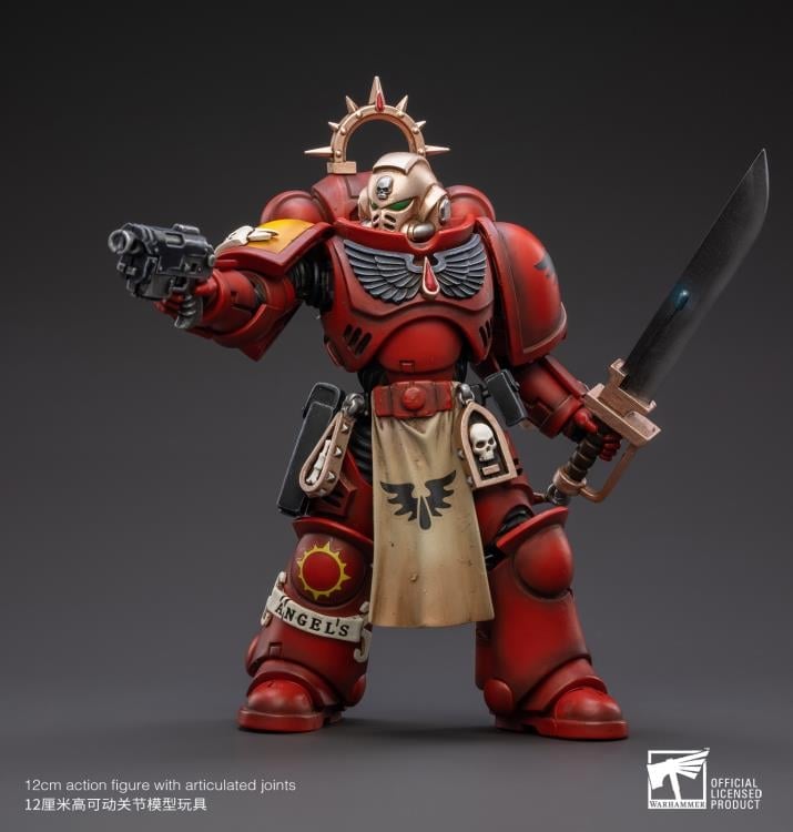 Warhammer 40K Blood Angels Primaris Lieutenant Tolmeron 1/18 Scale Figure Gallery Image 4