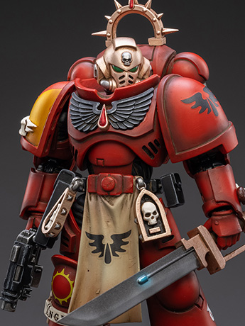 Warhammer 40K Blood Angels Primaris Lieutenant Tolmeron 1/18 Scale Figure Gallery Image 2