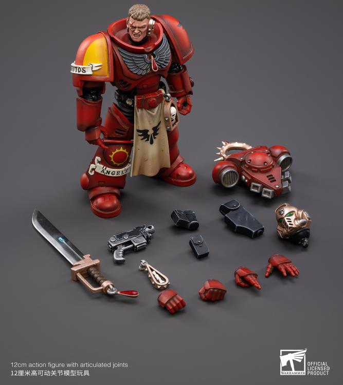 Warhammer 40K Blood Angels Primaris Lieutenant Tolmeron 1/18 Scale Figure Gallery Image 9