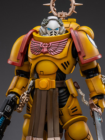 Warhammer 40,000 プラモデル 未組立 Warhammer 40K Imperial Fists Veteran Brother Thracius 1/18 Scale