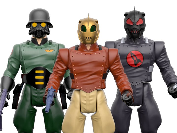 The Rocketeer Longbox Heroes 5" Set of 3 BBTS Exclusive Figures Gallery Image 1