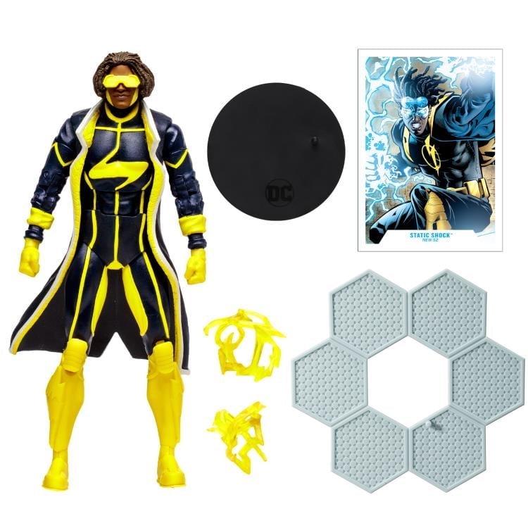 The New 52 DC Multiverse Static Shock Action Figure Gallery Image 9