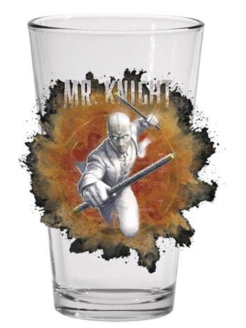Moon Knight Toon Tumblers Mr. Knight Pint Glass Gallery Image 2